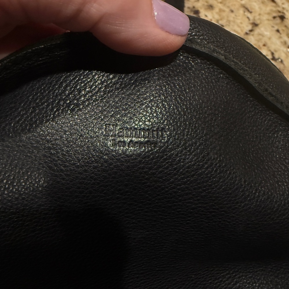 Black Hammett Backpack Purse